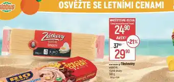 Globus Zátkovy těstoviny nabídka