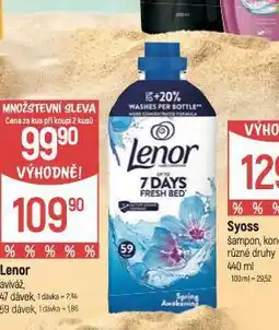 Globus Lenor aviváž nabídka
