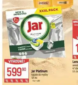 Globus Jar platinum kapsle do myčky nabídka