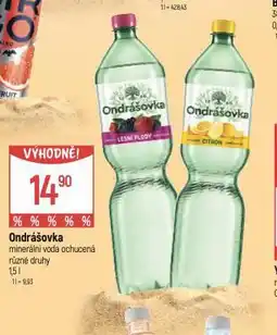 Globus Ondrášovka ochucená nabídka