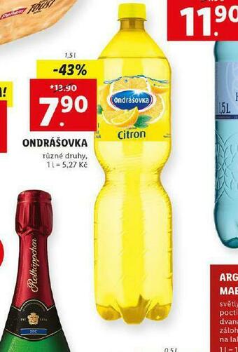 Lidl Ondrášovka nabídka