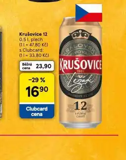 Tesco Krušovice 12 nabídka