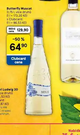 Tesco Butterfly muscat nabídka