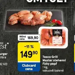 Tesco Stehenní řízky pepř nabídka