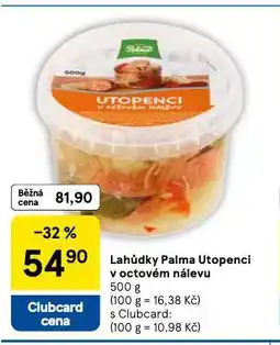 Tesco Utopenci v octovém nálevu nabídka