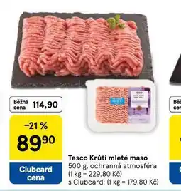 Tesco Krůtí mleté maso nabídka