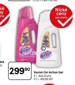 Tesco Vanish oxi action gel nabídka