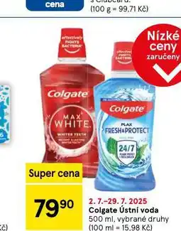 Tesco Colgate ústní voda nabídka