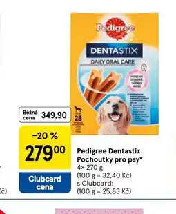 Tesco Pedigree dentální pochoutky pro psy nabídka