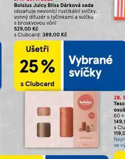 Tesco Boisius juicy bliss dárková sada nabídka