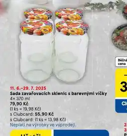 Tesco Sada zavařovacích sklenic nabídka