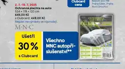 Tesco Ochranná plachta na auto nabídka
