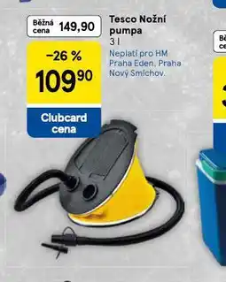 Tesco Nožní pumpa nabídka