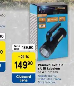Tesco Pracovní svítidlo nabídka
