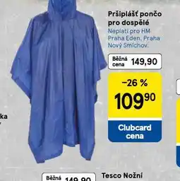 Tesco Pršiplášť pončo pro dospělé nabídka