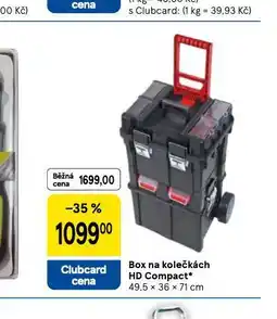 Tesco Box na kolečkách hd compact nabídka