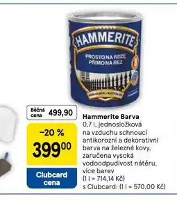 Tesco Hammerite barva nabídka