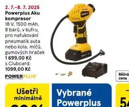 Tesco Powerplus aku kompresor nabídka