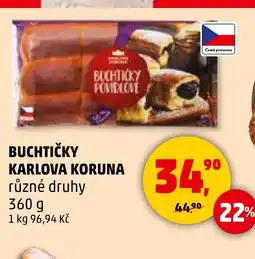 Penny Market BUCHTICKY POVIDLOVE KARLOVA KORUNA nabídka