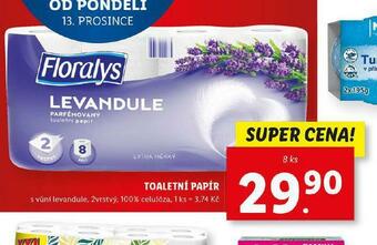 Lidl Florasyl toaletní papír nabídka