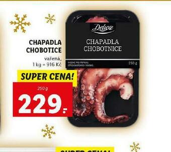Lidl Chapadla chobotnice nabídka