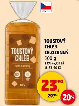 Penny Market TOUSTOVÝ CHLÉB CELOZRNNÝ nabídka