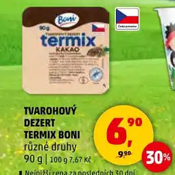 Penny Market TVAROHOVÝ DEZERT TERMIX BONI nabídka