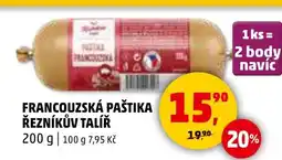 Penny Market FRANCOUZSKÁ PAŠTIKA ŘEZNÍKŮV TALÍŘ nabídka