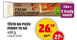 Penny Market TĚSTO NA PIZZU PENNY TO GO nabídka