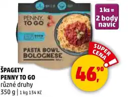Penny Market ŠPAGETY PASTA BOWL BOLOGNESE nabídka