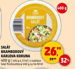 Penny Market SALÁT BRAMBOROVÝ KARLOVA KORUNA nabídka