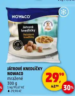 Penny Market JÁTROVÉ KNEDLÍČKY NOWACO nabídka