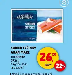 Penny Market SURIMI TYČINKY GRAN MARE nabídka