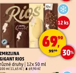 Penny Market ZMRZLINA GIGANT RIOS nabídka