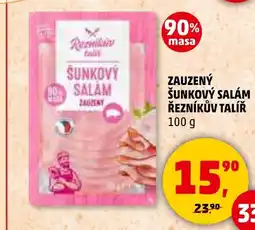 Penny Market ZAUZENÝ ŠUNKOVÝ SALÁM ŘEZNÍKŮV TALÍŘ nabídka
