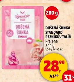 Penny Market DUŠENA ŠUNKA STANDARD ŘEZNÍKŮV TALÍŘ nabídka