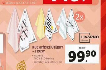 Lidl Kuchyňské utěrky nabídka