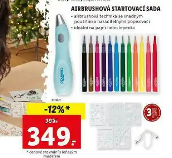Lidl Airbrushová startovací sada nabídka