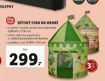 Lidl Dětský stan na hraní nabídka