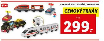 Lidl Vlak na dálkové ovládání / akumulátor nabídka