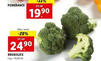 Lidl Brokolice nabídka