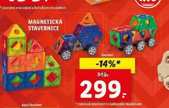 Lidl Magnetická stavebnice nabídka