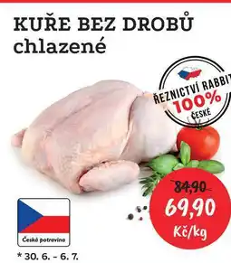 RABBIT řeznictví KUŘE BEZ DROBŮ chlazené 1kg nabídka