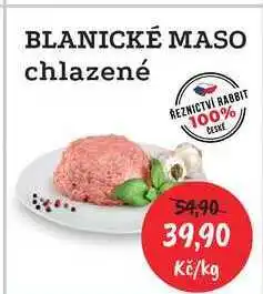 RABBIT řeznictví BLANICKÉ MASO chlazené 1kg nabídka