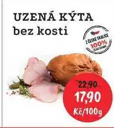 RABBIT řeznictví UZENÁ KÝTA bez kosti 100g nabídka