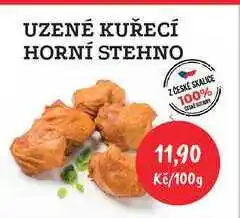 RABBIT řeznictví UZENÉ KUŘECÍ HORNÍ STEHNO 100g nabídka