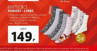 Lidl Ponožky nabídka
