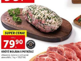 Lidl Krůtí roláda s petrželí nabídka