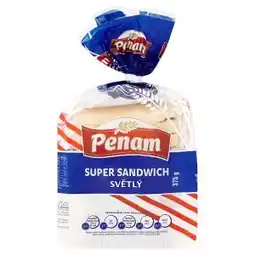 Hruška Penam Super sandwich světlý chléb pšeničný 375g nabídka