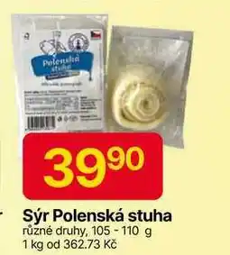 Hruška Sýr Polenská stuha různé druhy, 105-110 g nabídka